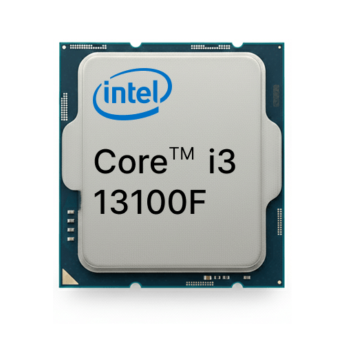 Intel-Core i3 - 13100F, 3.4 GHz, 12MB, oem, LGA1700, Raptor Lake