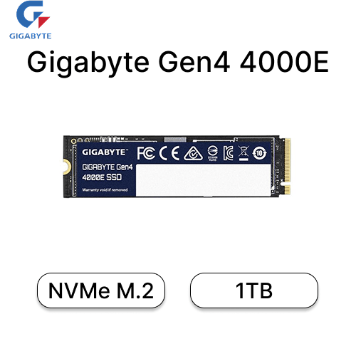 SSD Gigabyte 1TB Gen4 4000E