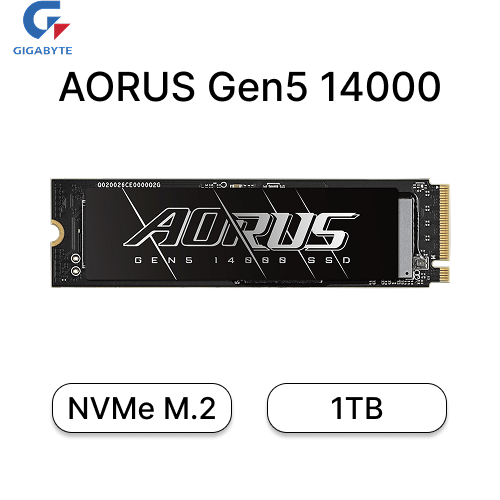 SSD Gigabyte 1000GB AORUS Gen5 14000