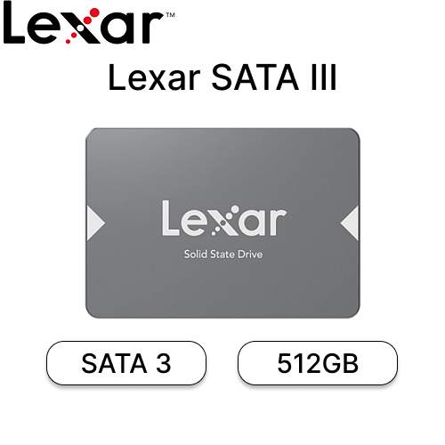 SSD Lexar 512GB SATA III