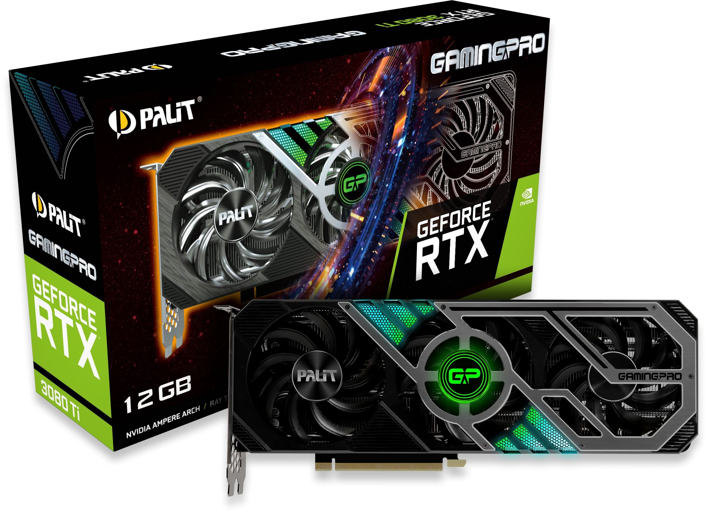 Palit - 12GB GeForce RTX3080Ti GAMINGPRO GDDR6X 384bit