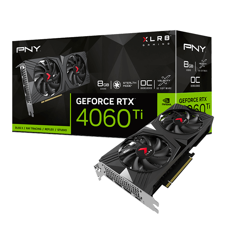 PNY - 8GB GeForce RTX4060Ti Verto GDDR6 128bit