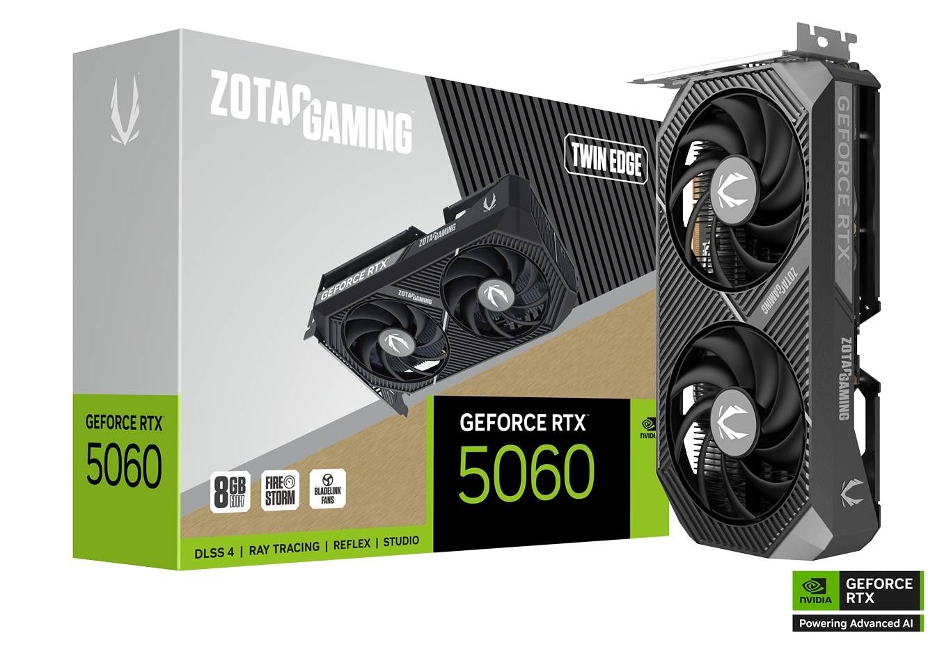 Zotac - 8GB GeForce RTX5060 TWIN EDGE GDDR7 128bit