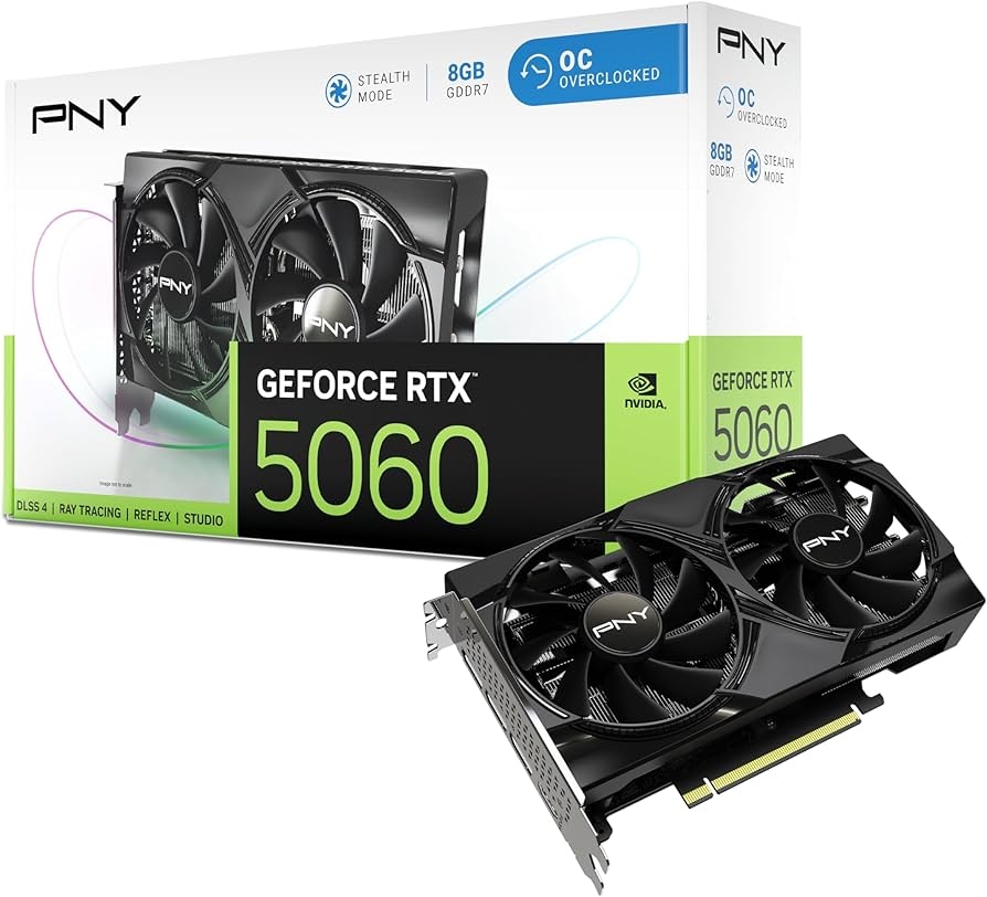 PNY - 8GB GeForce RTX5060 GDDR7 128bit