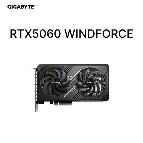 Gigabyte - 8GB GeForce RTX5060 WINDFORCE 128bit