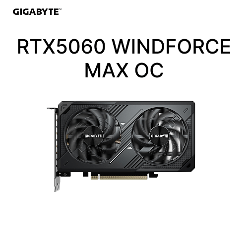 Gigabyte - 8GB GeForce RTX5060 WINDFORCE MAX OC