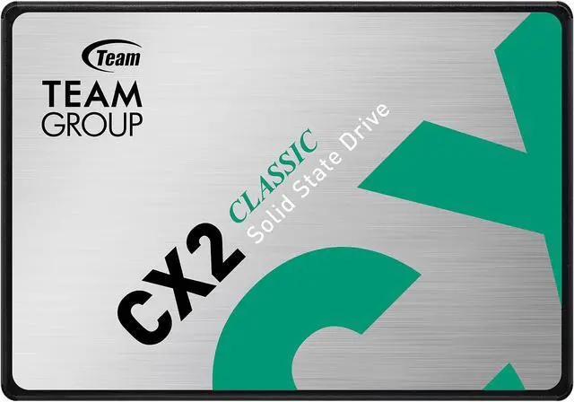 SSD TeamGroup CX2 для ПК/ноутбука: Сверхбыстрый твердотельный накопитель SATA III. Ускорь систему, повысь производительность, надежное хранение данных.