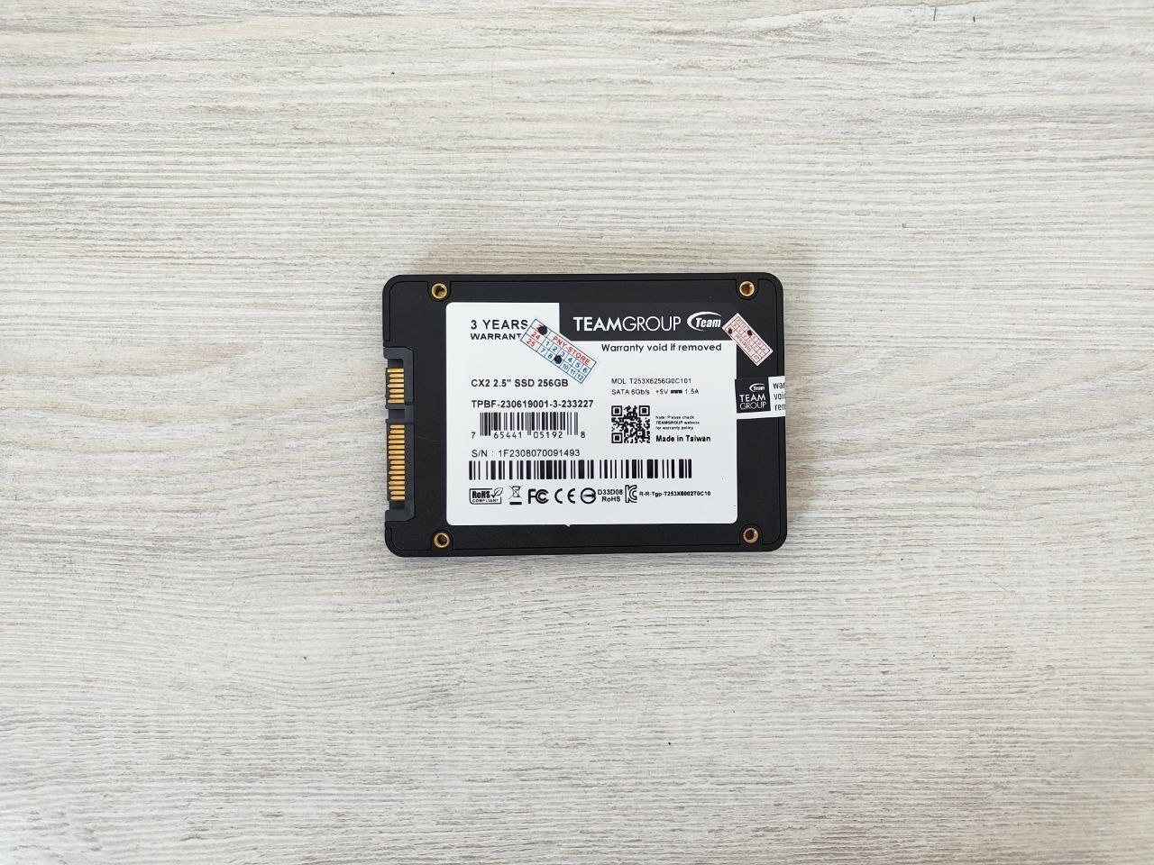 SSD TeamGroup CX2 для ПК/ноутбука: Сверхбыстрый твердотельный накопитель SATA III. Ускорь систему, повысь производительность, надежное хранение данных.