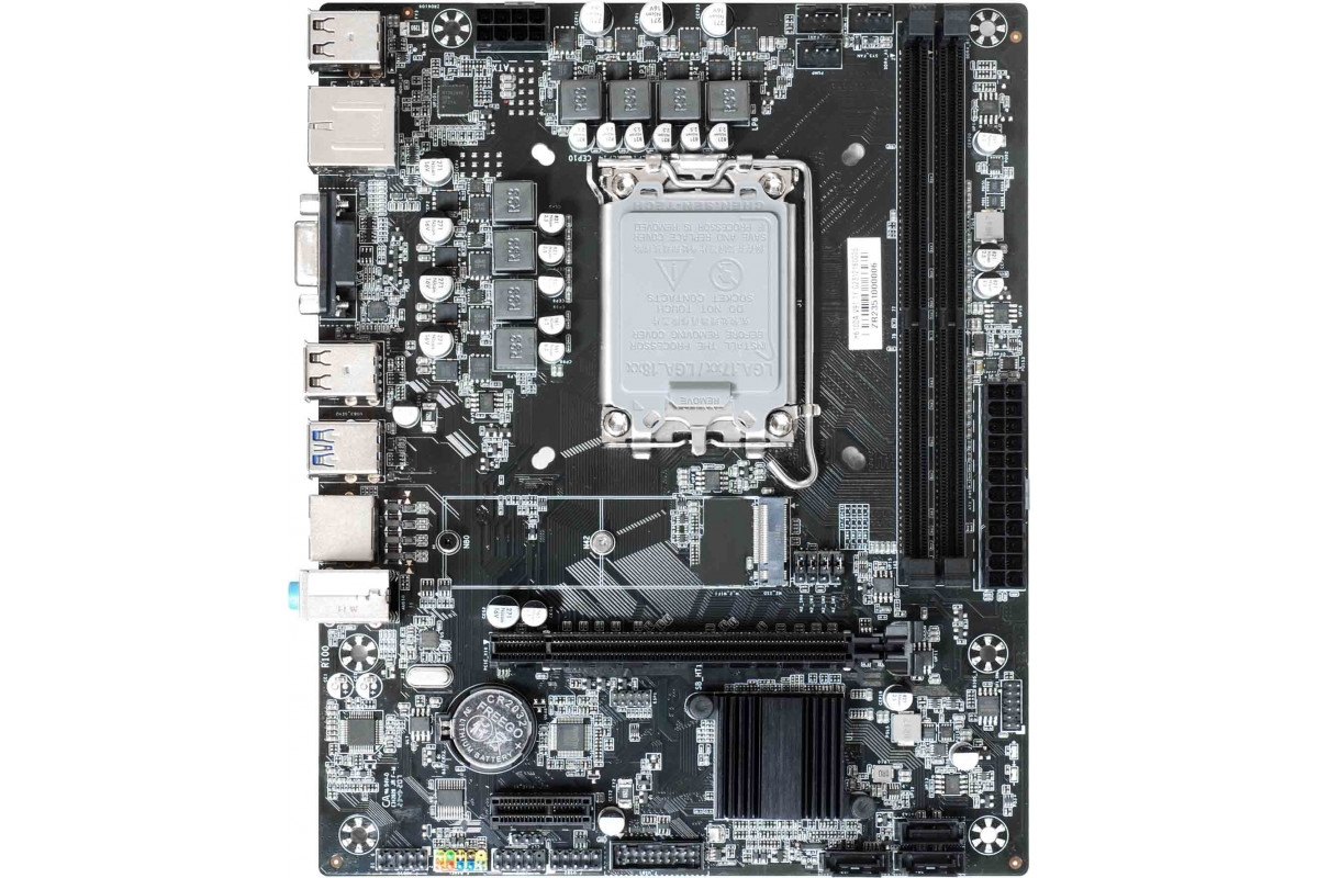 Esonic H610DA Материнская плата LGA1700, Intel 12/13/14 Gen Core, DDR4 – Идеальная основа для вашего ПК