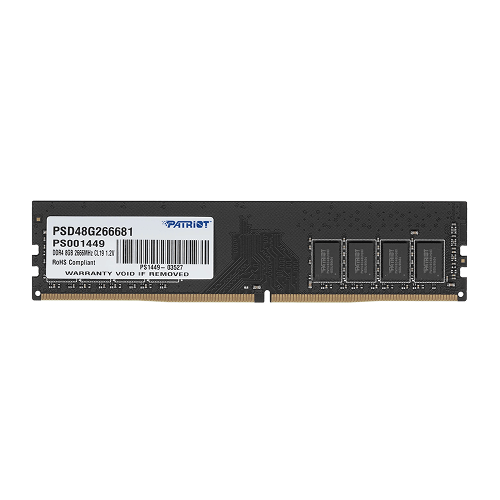 Оперативная память Patriot DDR4 8ГБ 2666МГц – Высокая скорость и производительность для ПК и игр