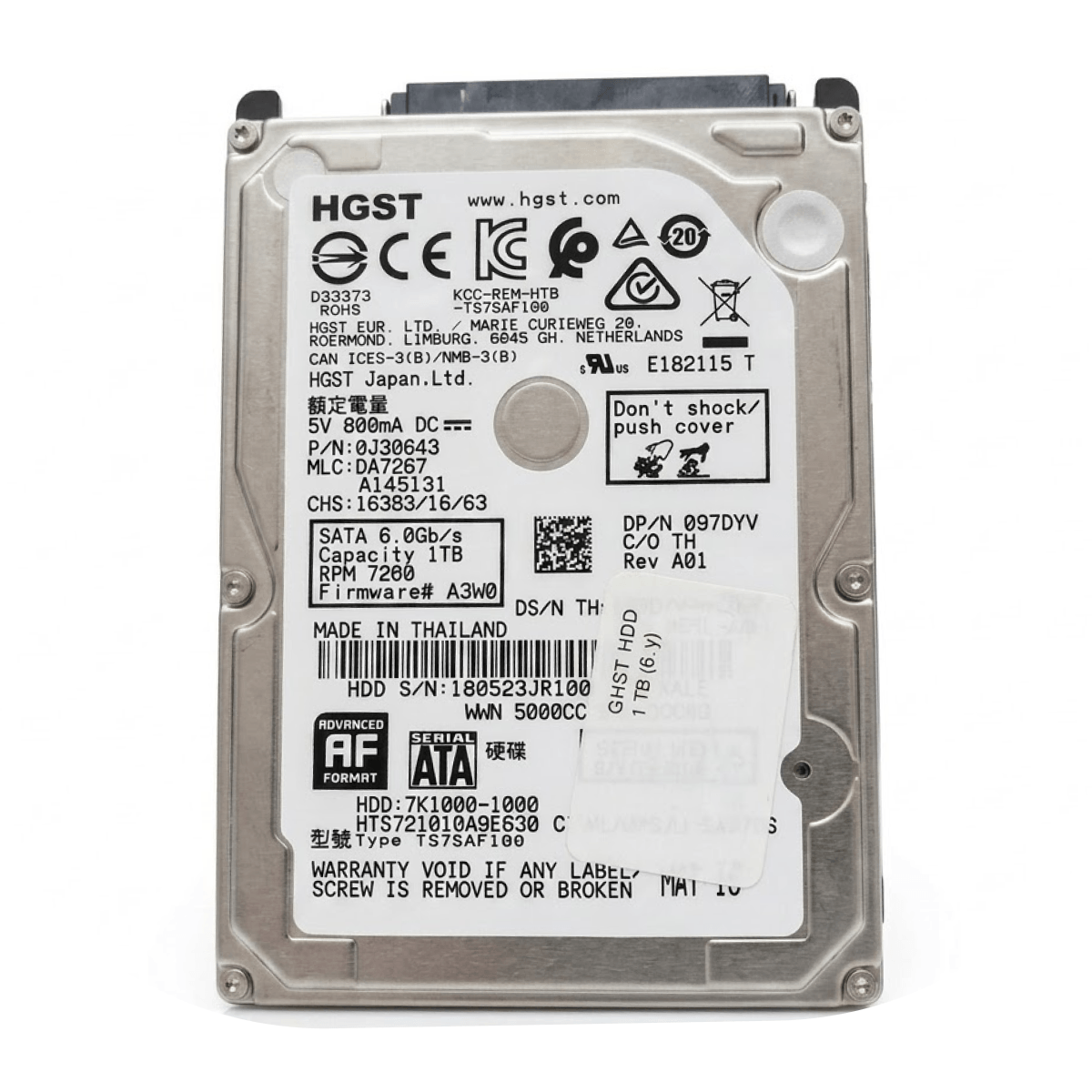 Жесткий диск HDD 1ТБ – Надежное и вместительное хранилище данных для ПК и ноутбука