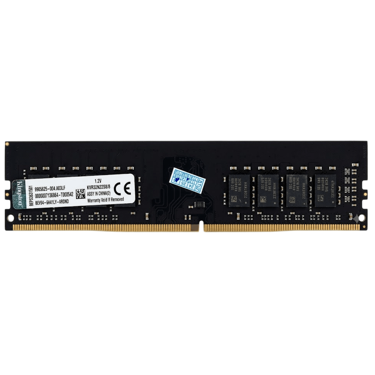 Kingston DDR4 8ГБ 3200МГц – Оперативная память для ПК. Высокая производительность, игры, быстрая работа.