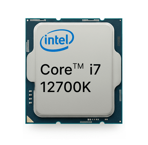 Intel-Core i7 - 12700K, 3.6 GHz, 25MB, oem, LGA1700, Alder Lake