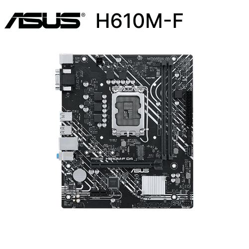 ASUS PRIME H610M-F D4 DDR4