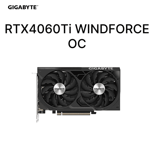 Gigabyte - 8GB GeForce RTX4060Ti WINDFORCE OC