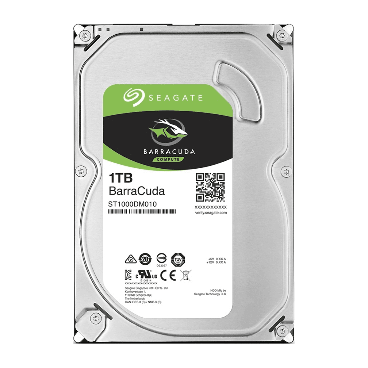 Жесткий диск Seagate HDD 1 ТБ для ПК – Высокоскоростной и надежный внутренний накопитель для данных, игр и работы