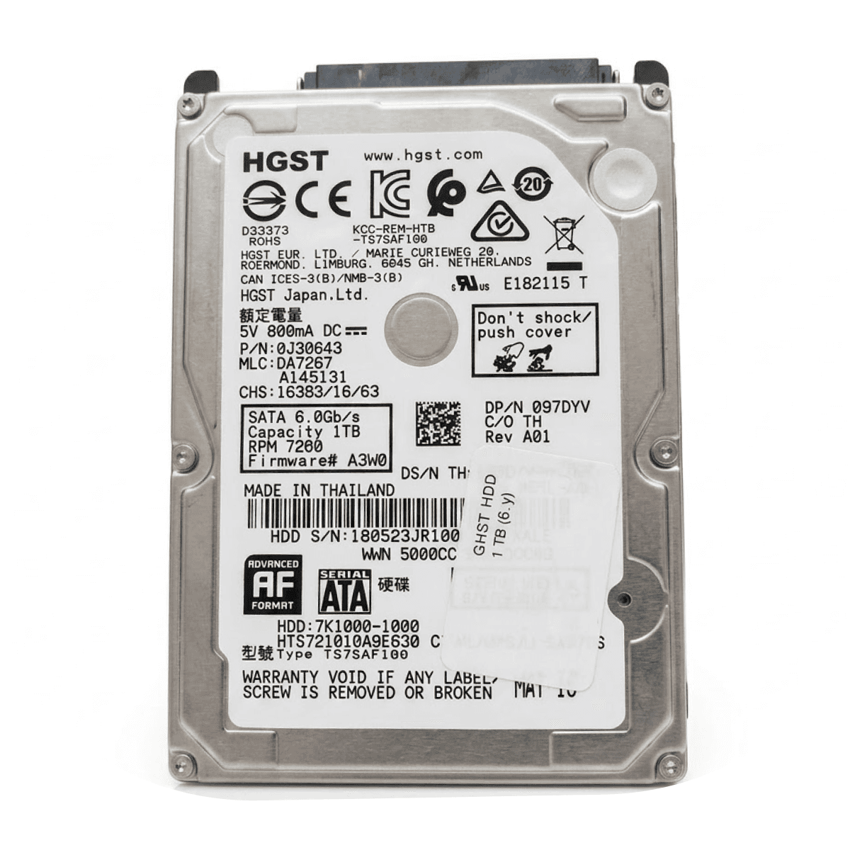 Жесткий диск HDD 1ТБ – Надежное и вместительное хранилище данных для ПК и ноутбука
