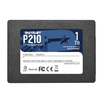Patriot P210 1000 ГБ, SATA III, 2.5"