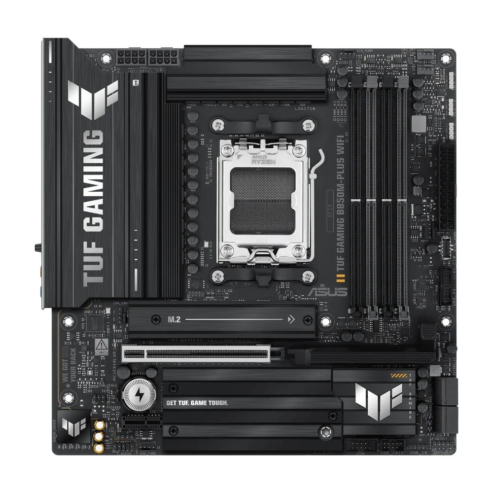 ASUS TUF GAMING B850M-PLUS WIFI, AM5, B850, DDR5, Micro-ATX