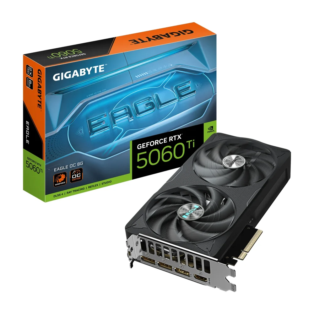 GIGABYTE EAGLE OC 8 ГБ GDDR7, GeForce RTX 5060 Ti