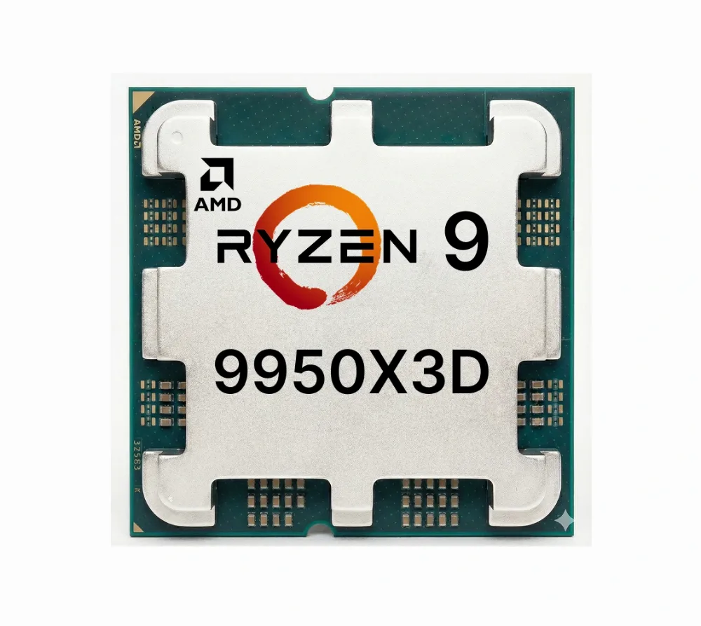 AMD Ryzen 9 9950X3D, AM5, 16-ядерный, 4.3 ГГц