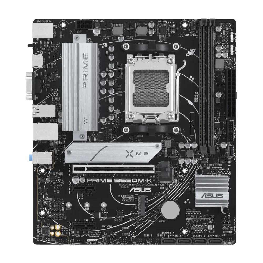 ASUS PRIME B650M-K, AM5, B650, DDR5, Micro-ATX