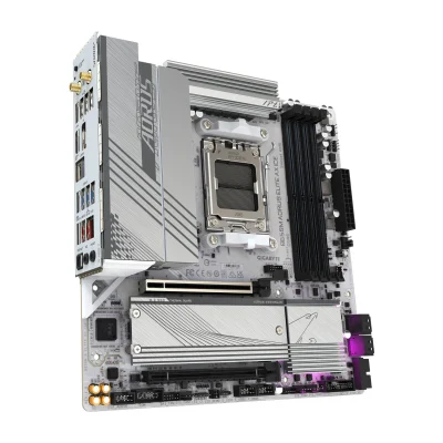 Gigabyte B650M AORUS ELITE AX ICE, AM5, B650, DDR5, Micro-ATX