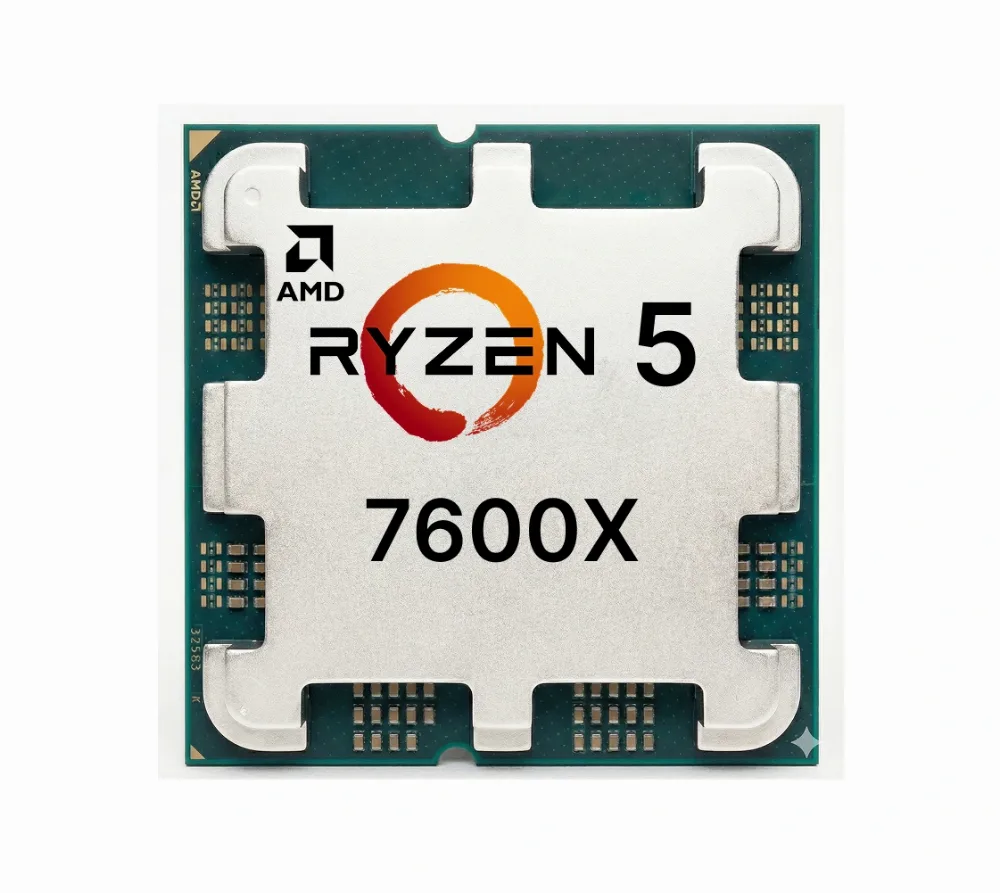 AMD Ryzen 5 7600X, AM5, 6-ядерный, 4.7 ГГц