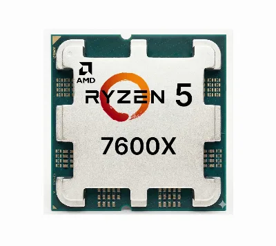 AMD Ryzen 5 7600X, AM5, 6-ядерный, 4.7 ГГц
