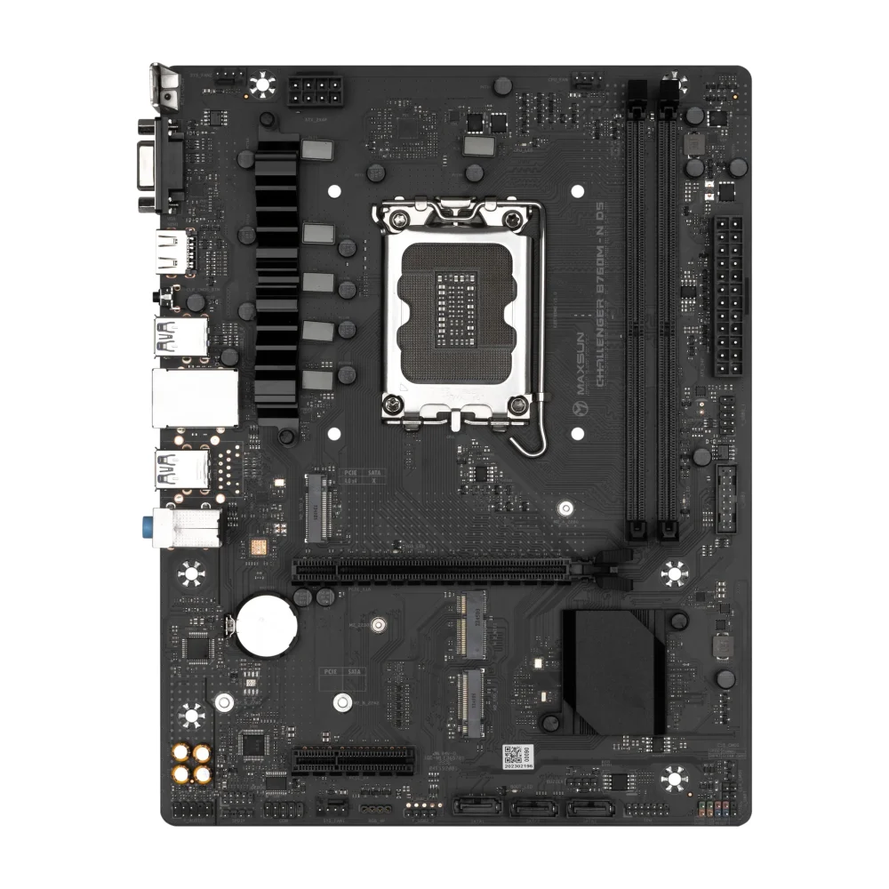 Maxsun Challenger B760M-N D5 V2, LGA1700, B760, DDR5, Micro-ATX