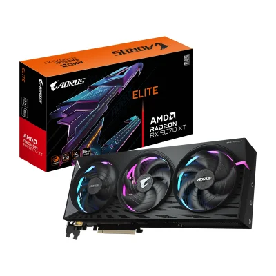 GIGABYTE AORUS ELITE 16 ГБ GDDR6, Radeon RX 9070 XT