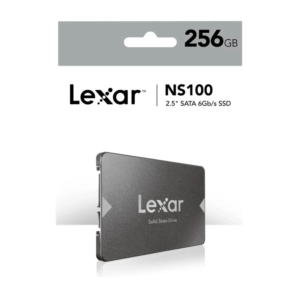 Lexar NS100 256 ГБ, SATA III, 2.5"