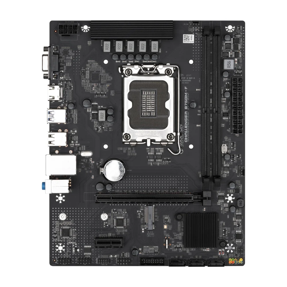 Maxsun Challenger B760M-F, LGA1700, B760, DDR4, Micro-ATX