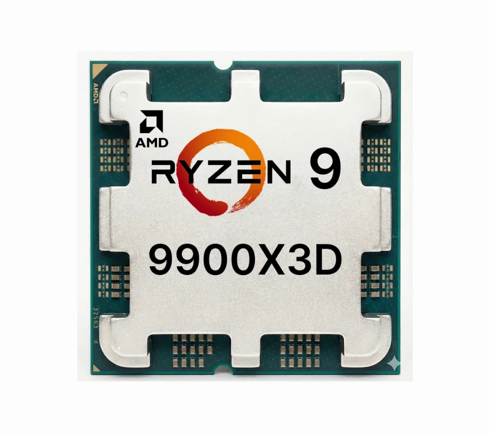 AMD Ryzen 9 9900X3D, AM5, 12-ядерный, 4.4 ГГц