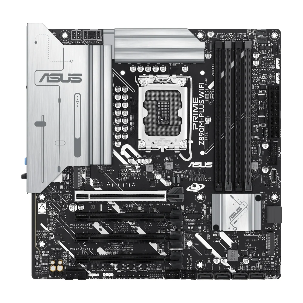 ASUS PRIME Z890M-PLUS WIFI, LGA1851, Z890, DDR5, Micro-ATX
