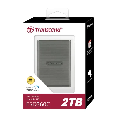 Transcend ESD360C 2000 ГБ, SSD, USB 3.2 Gen 2x2