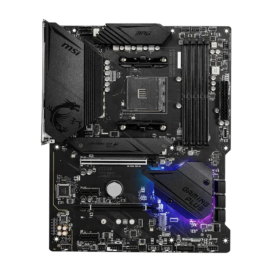 MSI MPG B550 GAMING PLUS, AM4, B550, DDR4, ATX
