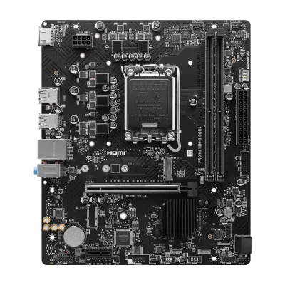 MSI PRO H610M-S, LGA1700, H610, DDR4, Micro-ATX