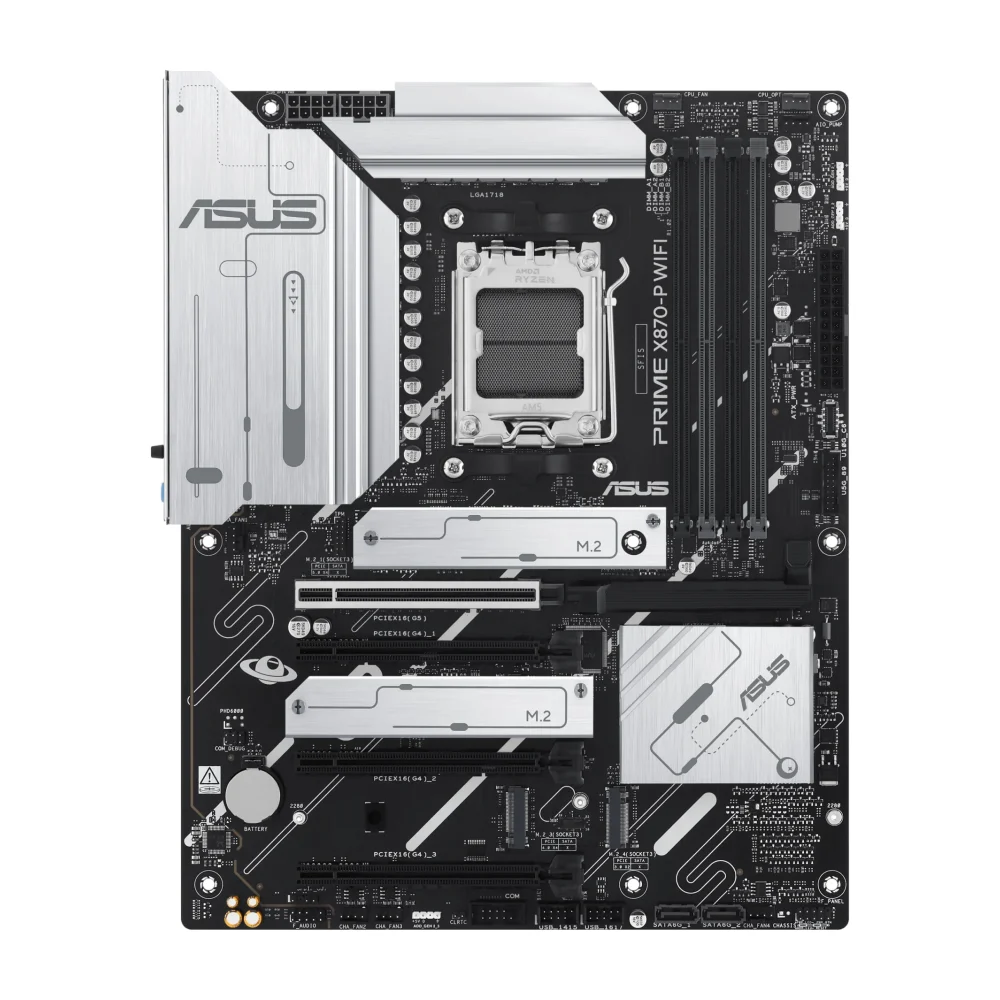 ASUS PRIME X870-P WIFI, AM5, X870, DDR5, ATX