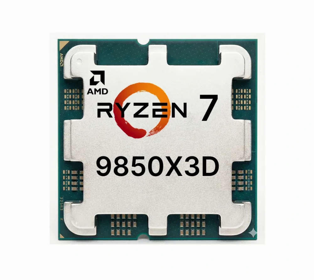 AMD Ryzen 7 9850X3D, AM5, 8-ядерный, 4.7 ГГц