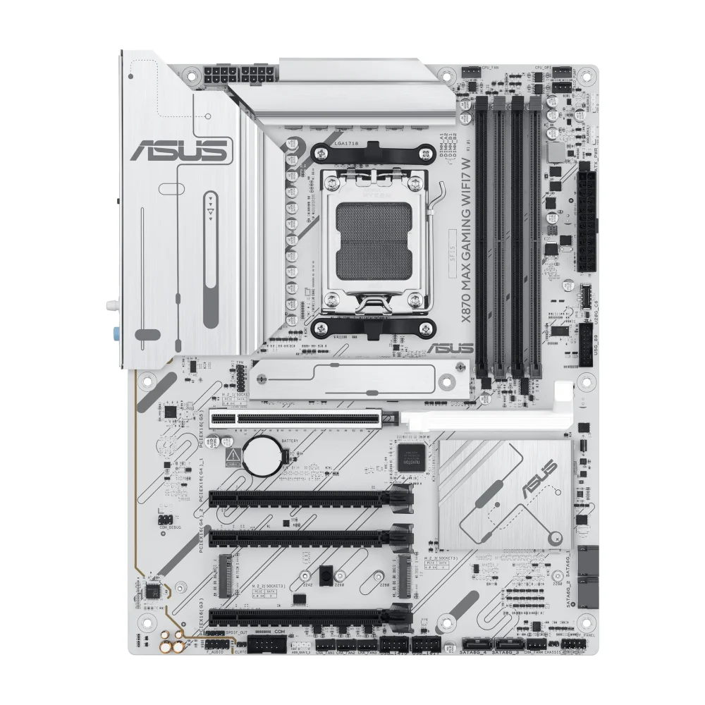 ASUS X870 MAX GAMING WIFI7 W, AM5, X870, DDR5, ATX