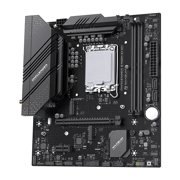 Maxsun Challenger B760M WIFI, LGA1700, B760, DDR4, Micro-ATX