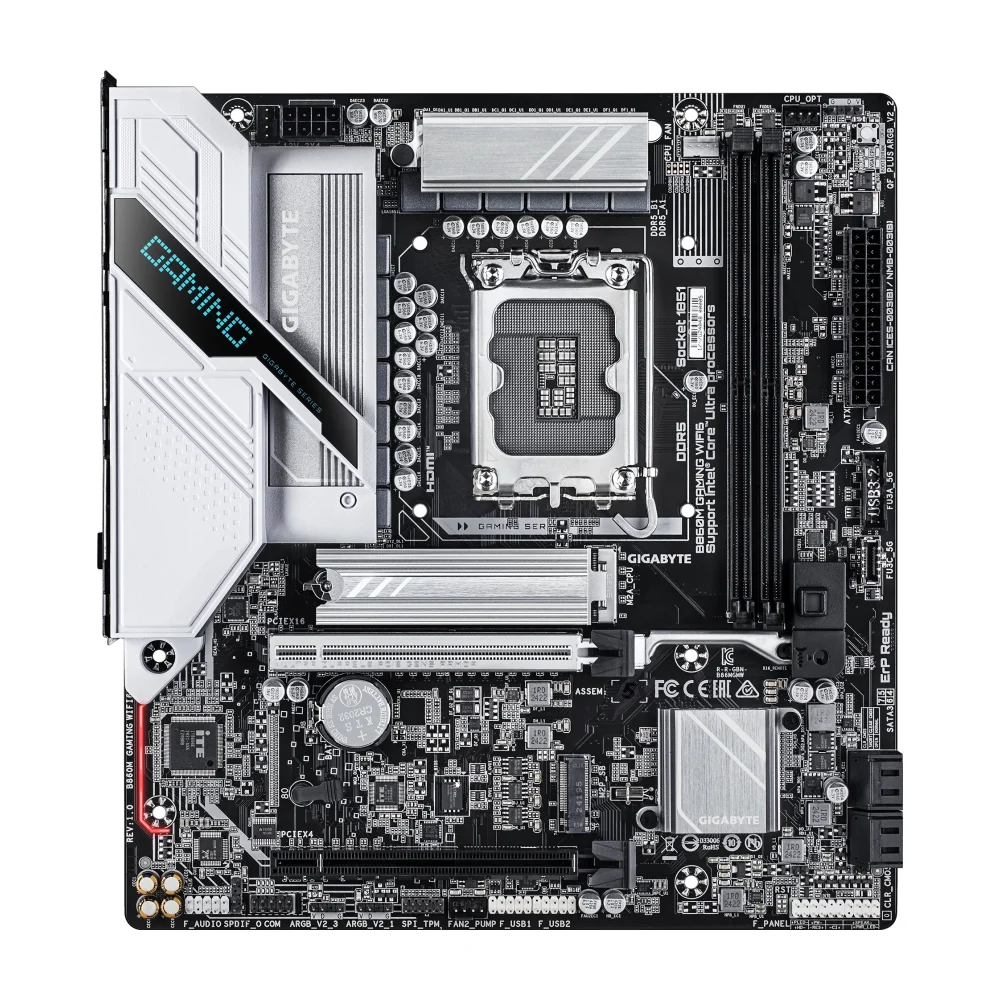 Gigabyte B860M GAMING WIFI6, LGA1851, B860, DDR5, Micro-ATX