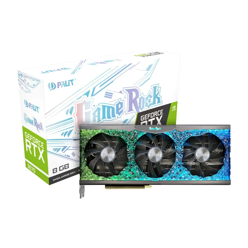 Palit GAMEROCK 8 ГБ GDDR6, GeForce RTX 3070
