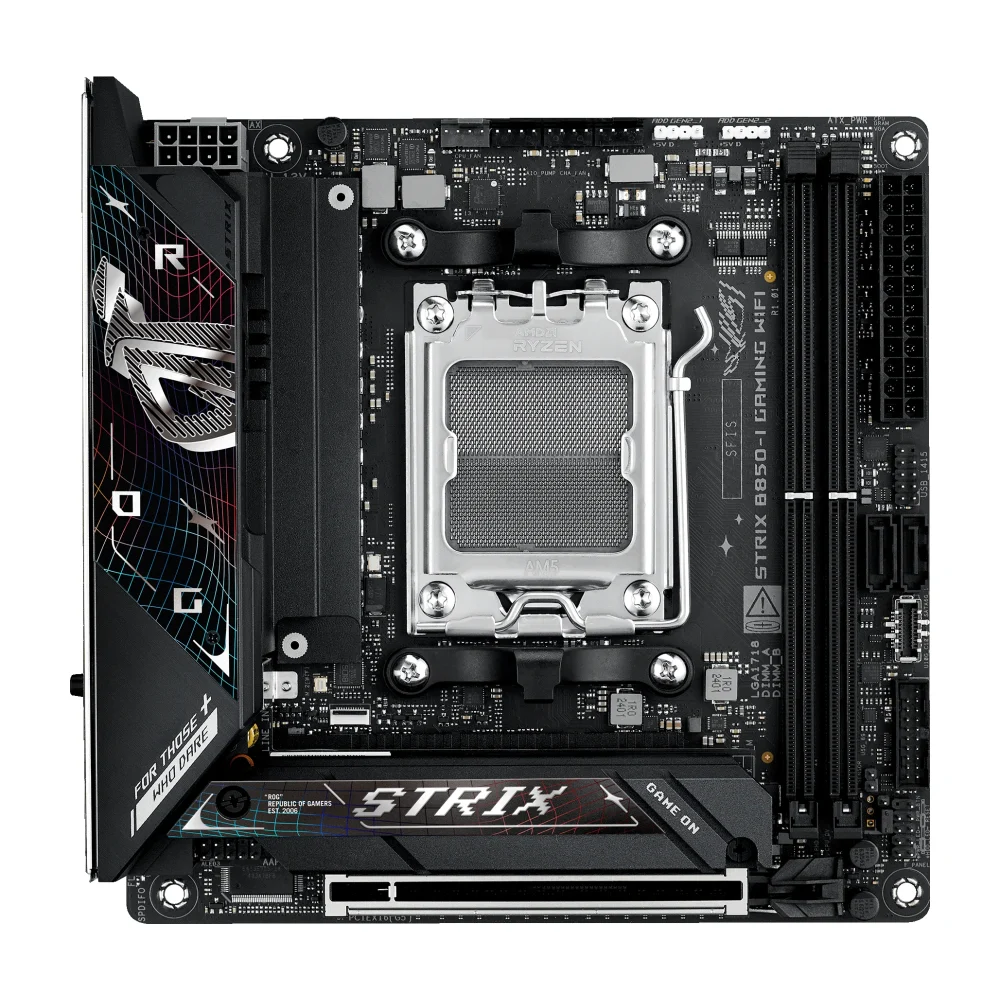 ASUS ROG STRIX B850-I GAMING WIFI, AM5, B850, DDR5, Mini-ITX