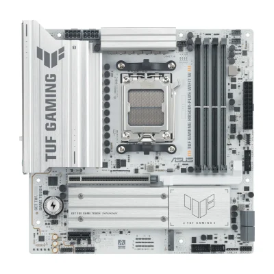 ASUS TUF GAMING B850M-PLUS WIFI7 W, AM5, B850, DDR5, Micro-ATX