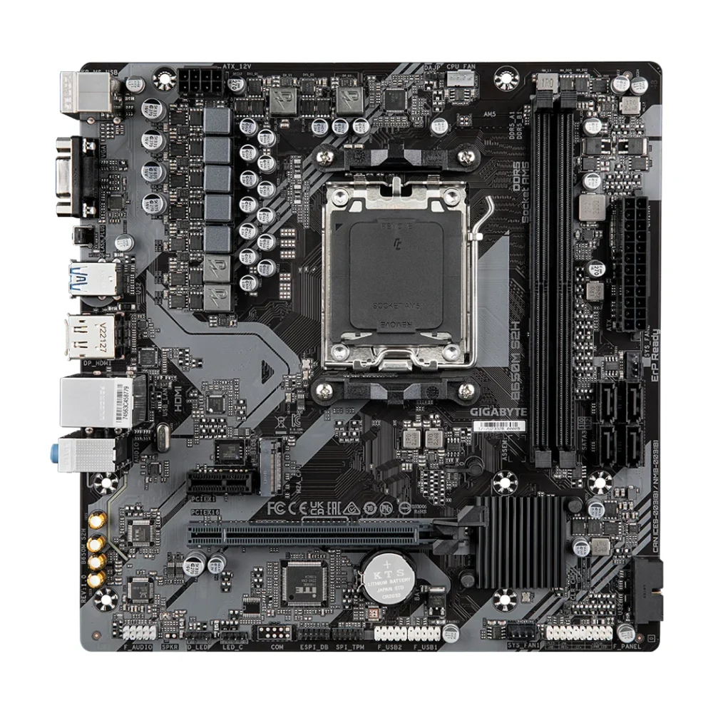 Gigabyte B650M S2H, AM5, B650, DDR5, Micro-ATX