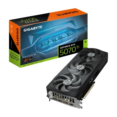 GIGABYTE EAGLE OC SFF 16 ГБ GDDR7, GeForce RTX 5070 Ti
