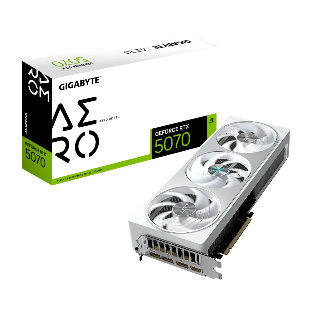 GIGABYTE AERO OC 12 ГБ GDDR7, GeForce RTX 5070