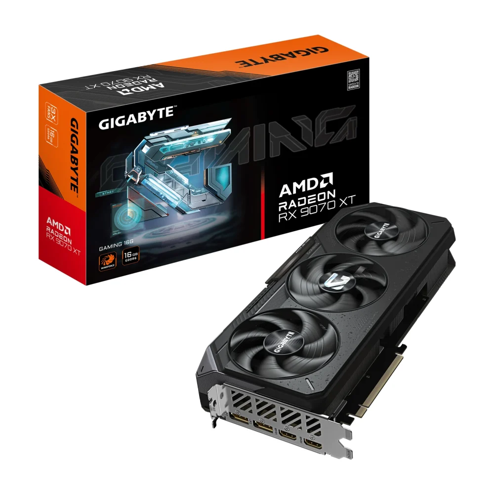 GIGABYTE GAMING OC 16 ГБ GDDR6, Radeon RX 9070 XT